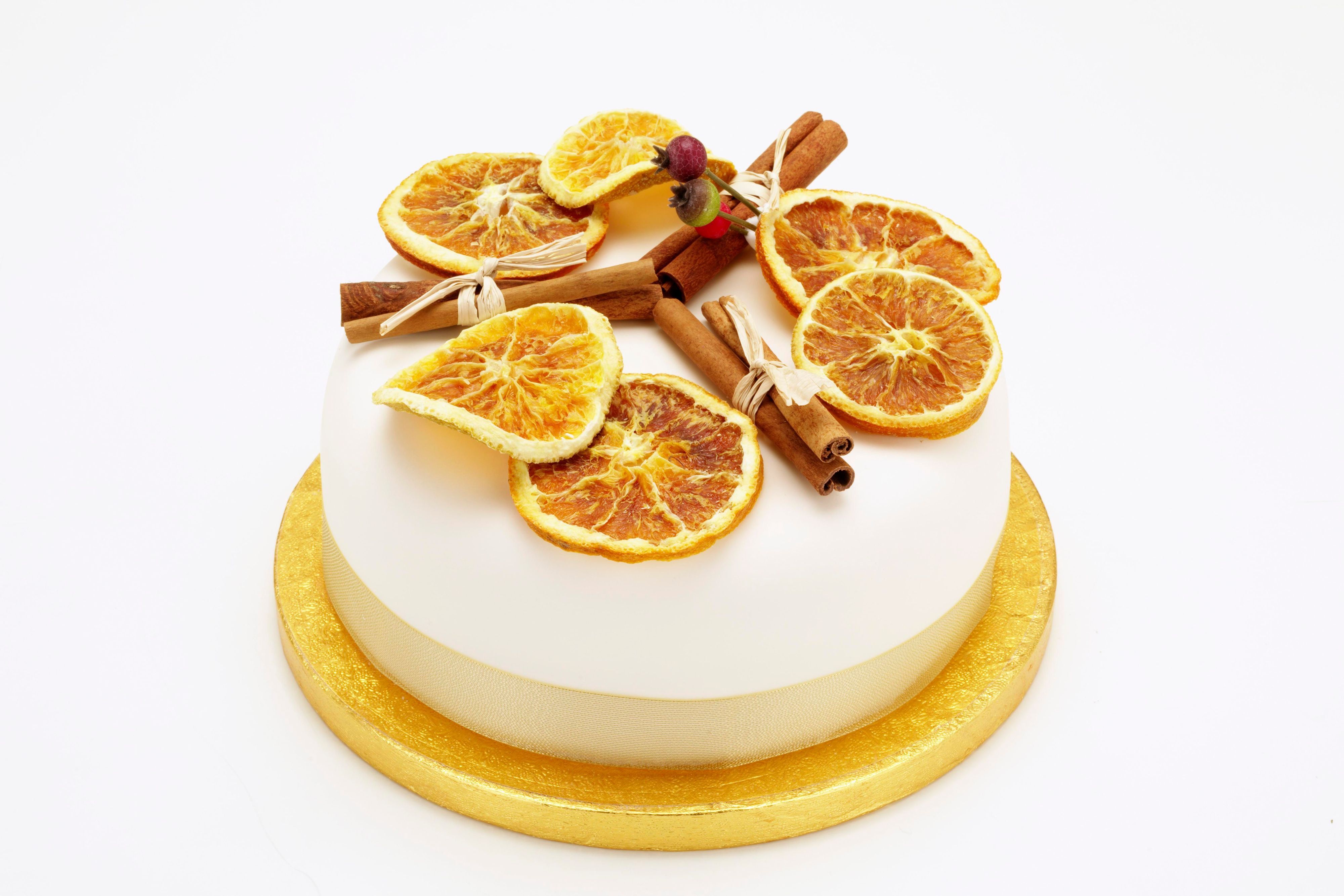 Orangen-Zimt-Kuchen mit Götterspeise