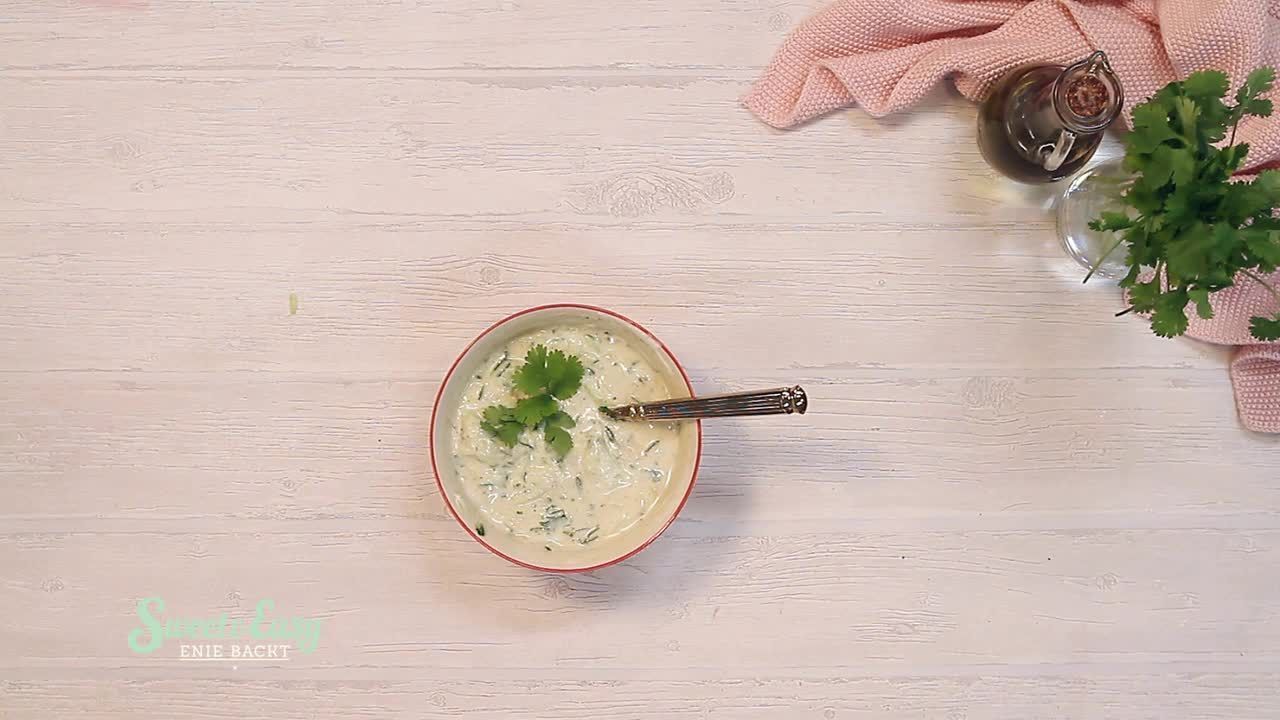 Indischer Gurken-Joghurt-Dip