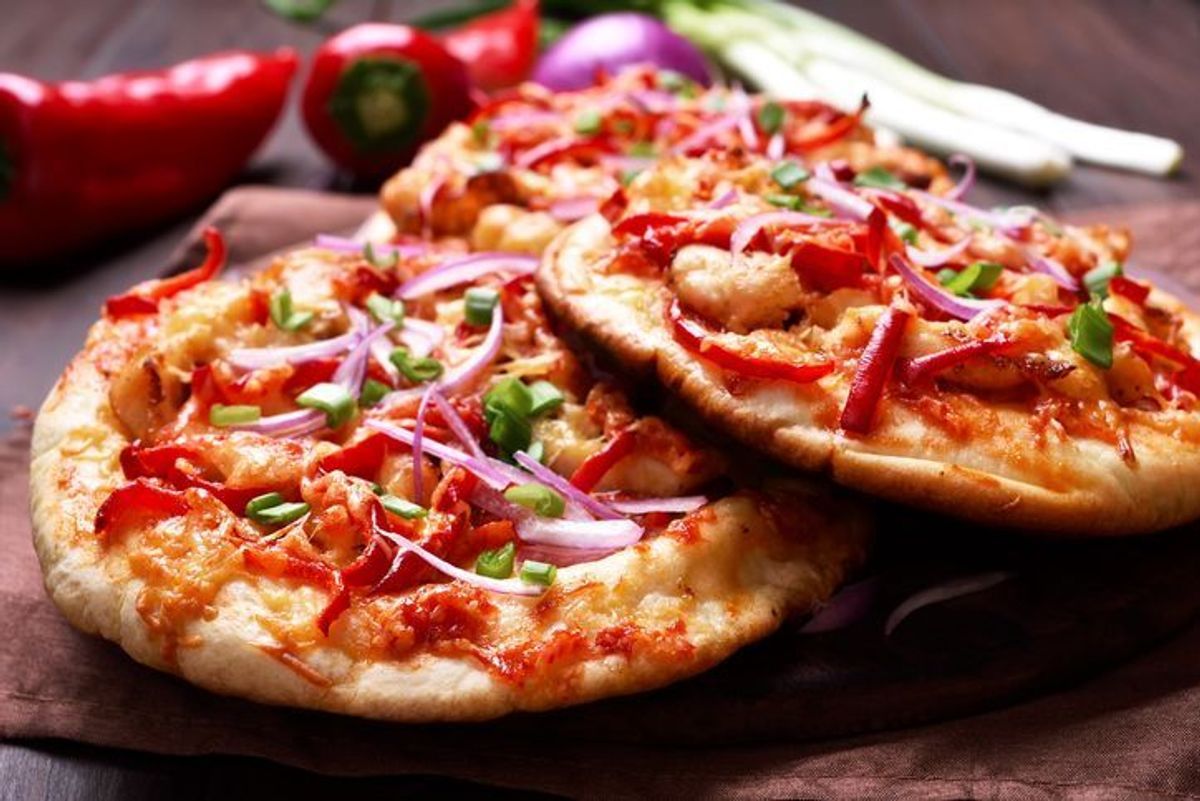 Naan-Pizza