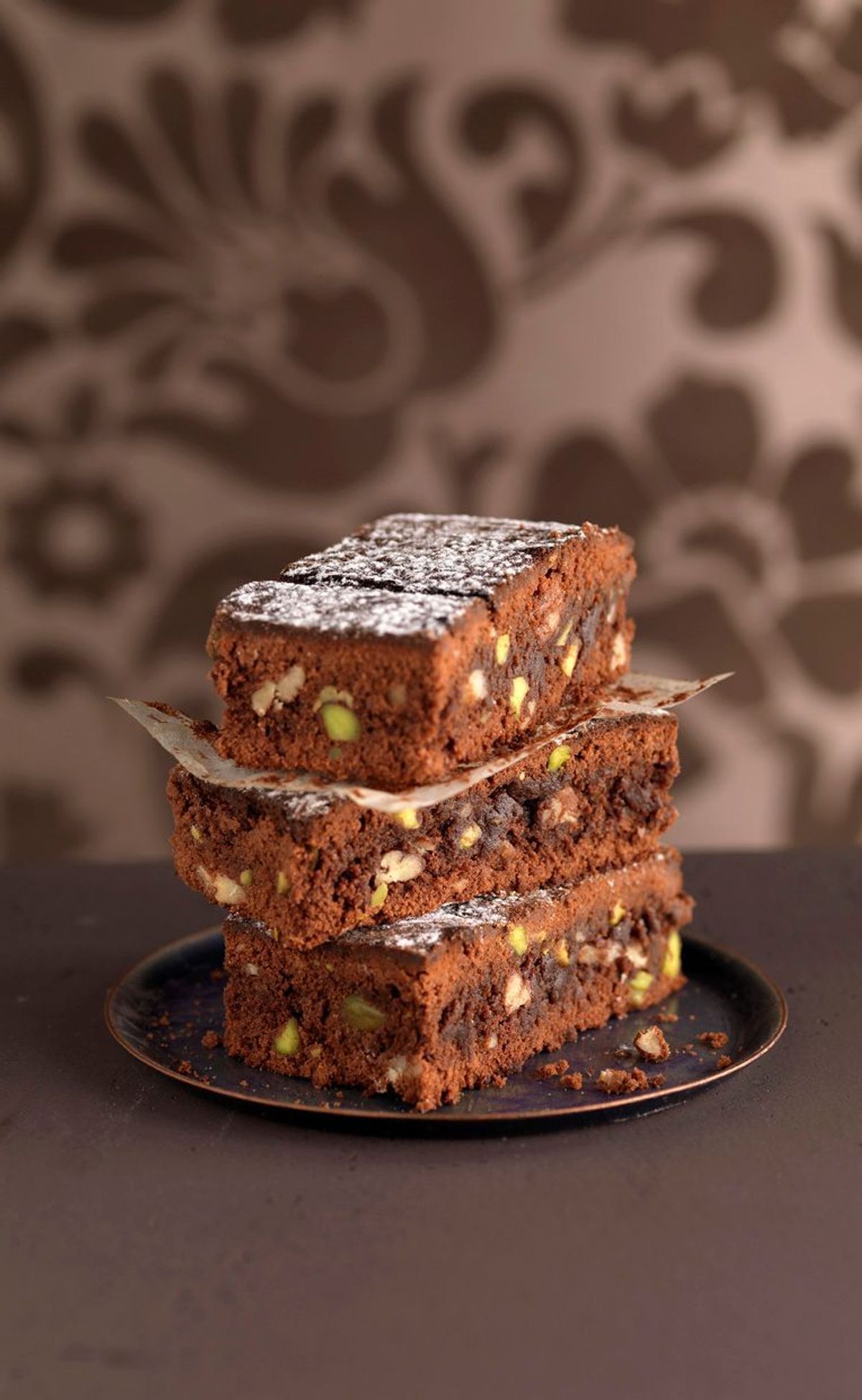 Enie backt: Rezept-Bild Pistazien Brownie