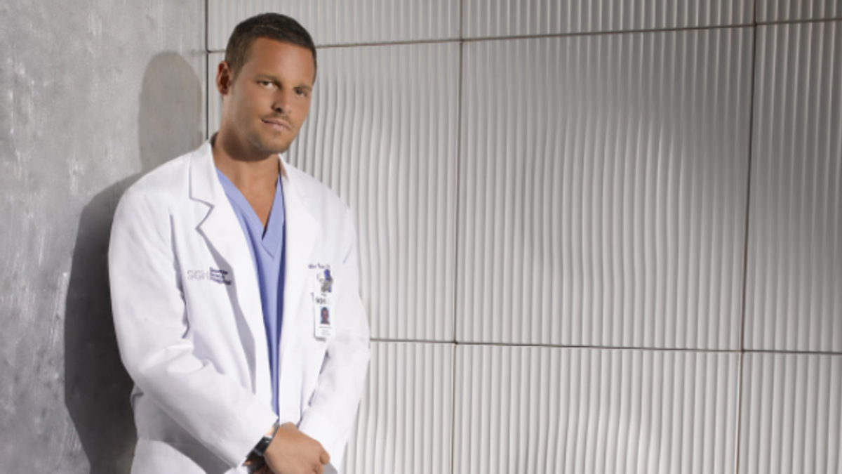 Dr. Alex Karev (Justin Chambers) in Grey's Anatomy