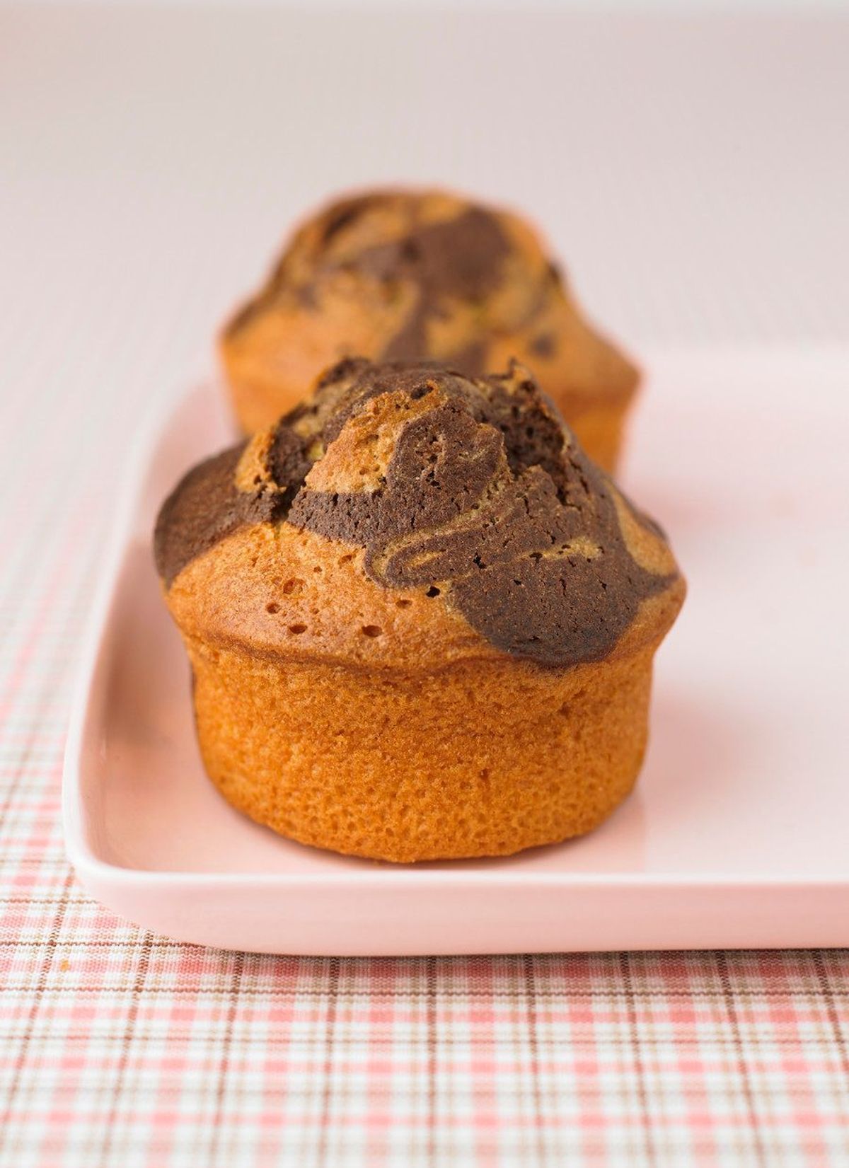 Enie backt: Rezept-Bild Marmor-Muffins