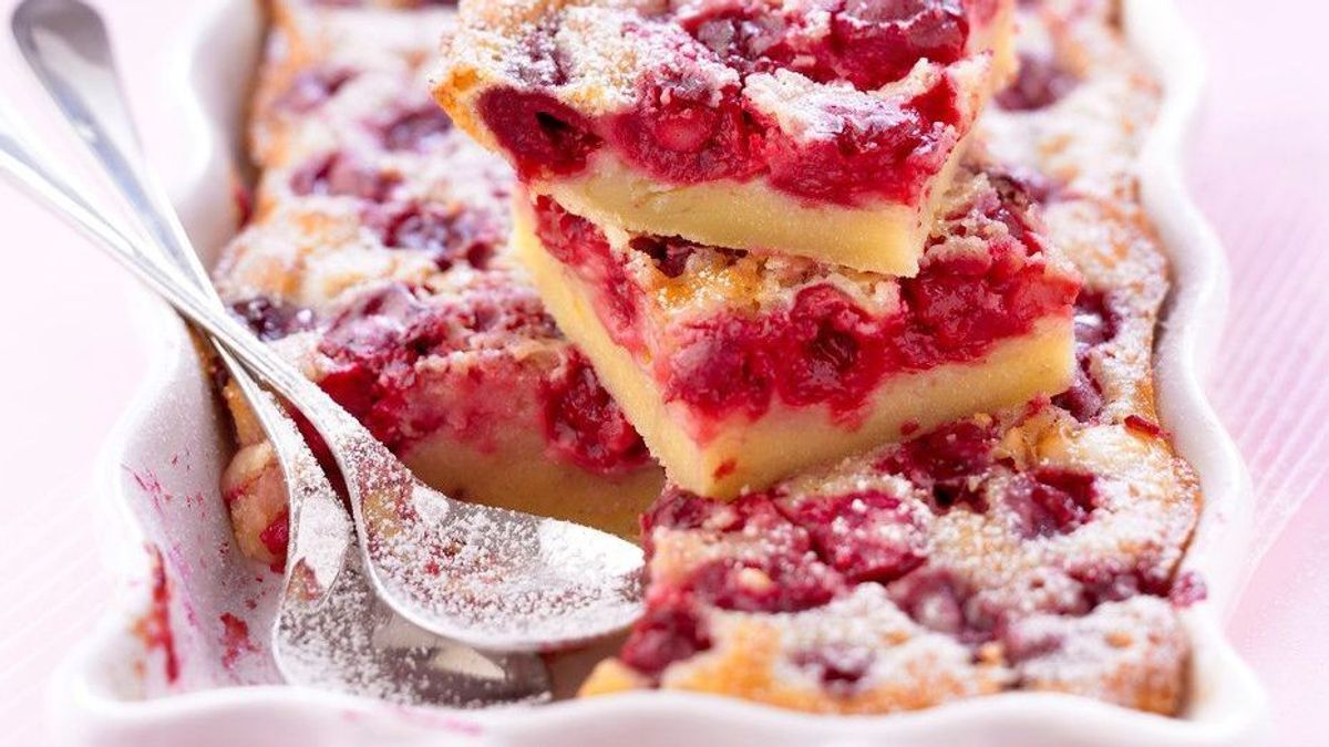 Enie backt: Rezept-Bild Kirschpudding-Kuchen       