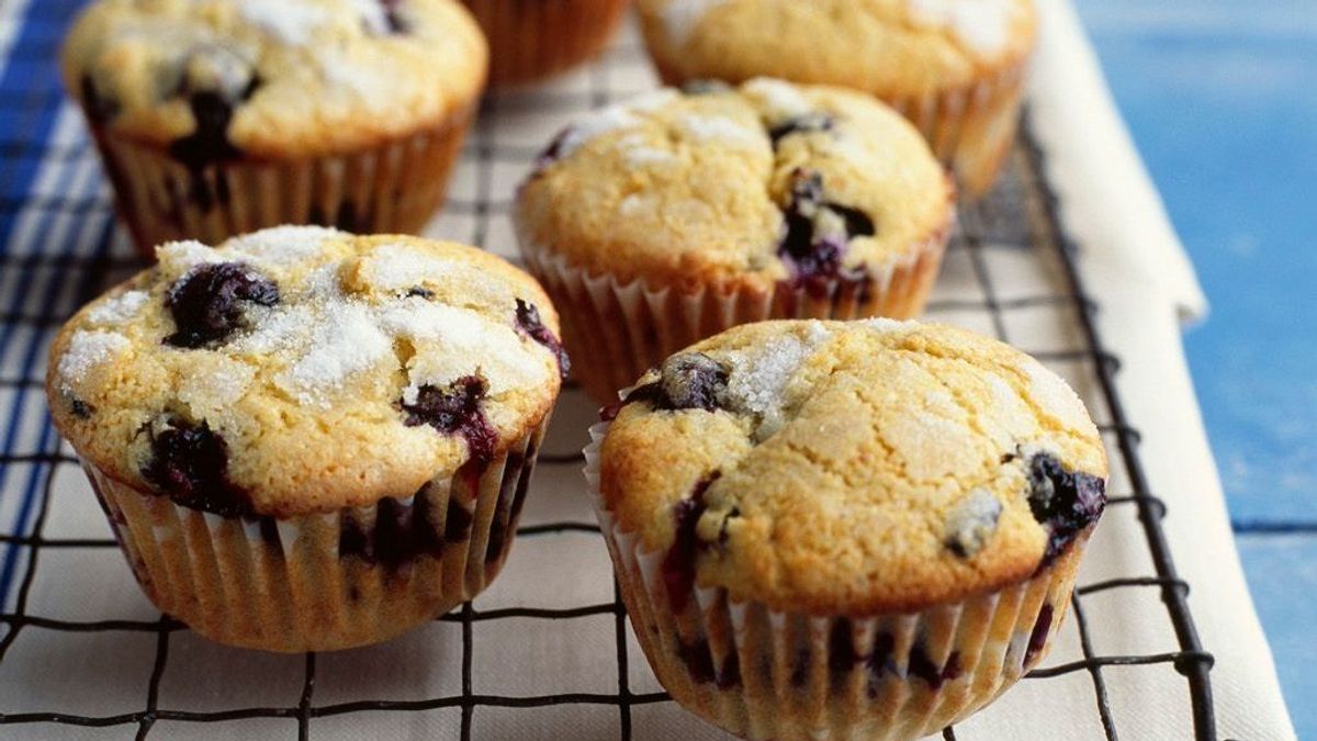 Enie backt: Rezept-Bild Blaubeermuffins