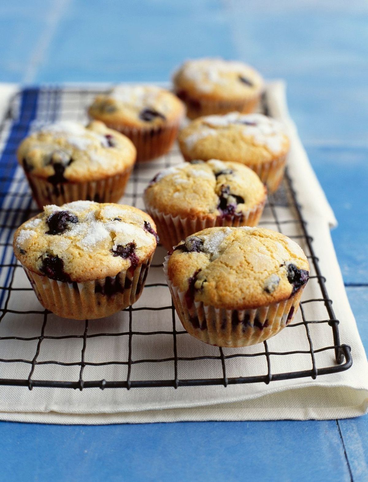 Enie backt: Rezept-Bild Blaubeermuffins