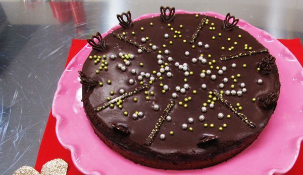 Schokoladenkuchen "Chocolate Explosion"