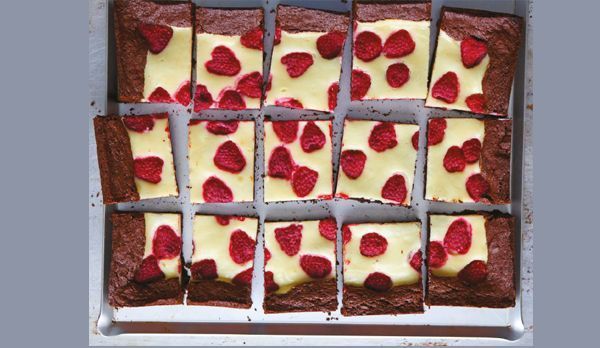 Cynthia Barcomi: Raspberry Cheesecake Brownies