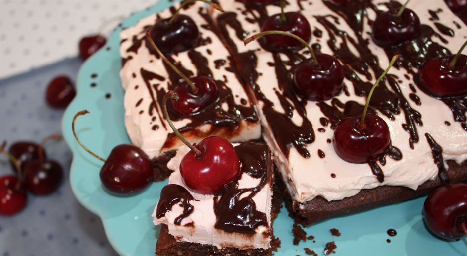 Cherry Chocolate Brownies 