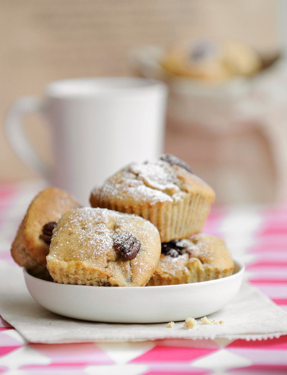 Enie backt: Rezept-Bild Mini-Muffins mit Äpfeln und Pekannüssen        